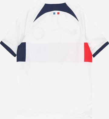 NIKE - Camiseta funcional 'Paris Saint-Germain 23-24' en blanco