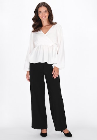 Chemisier usha BLACK LABEL en blanc