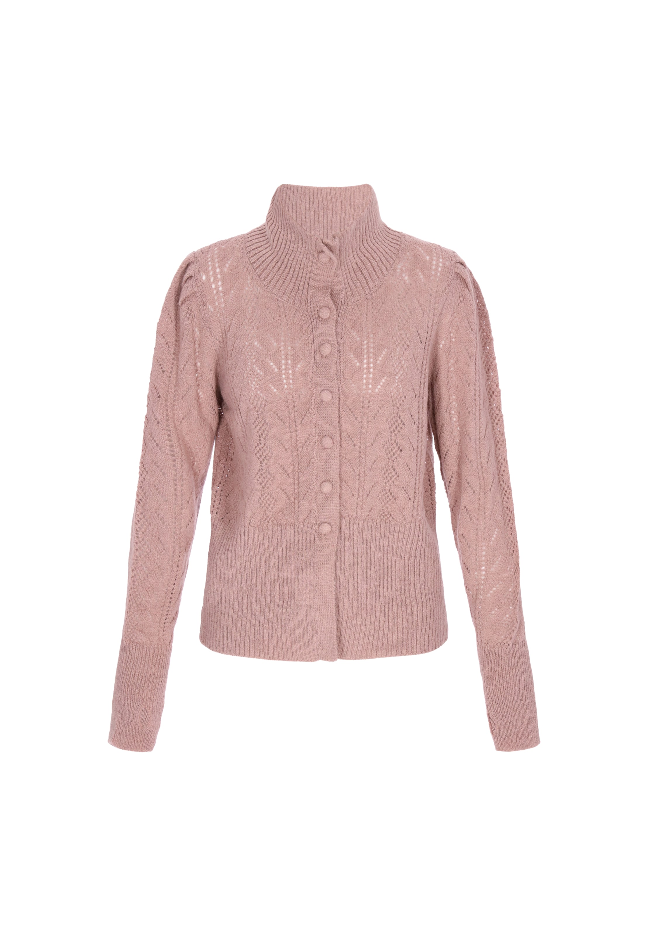 Cardigan 'Vintage' DreiMaster Vintage en violet : devant