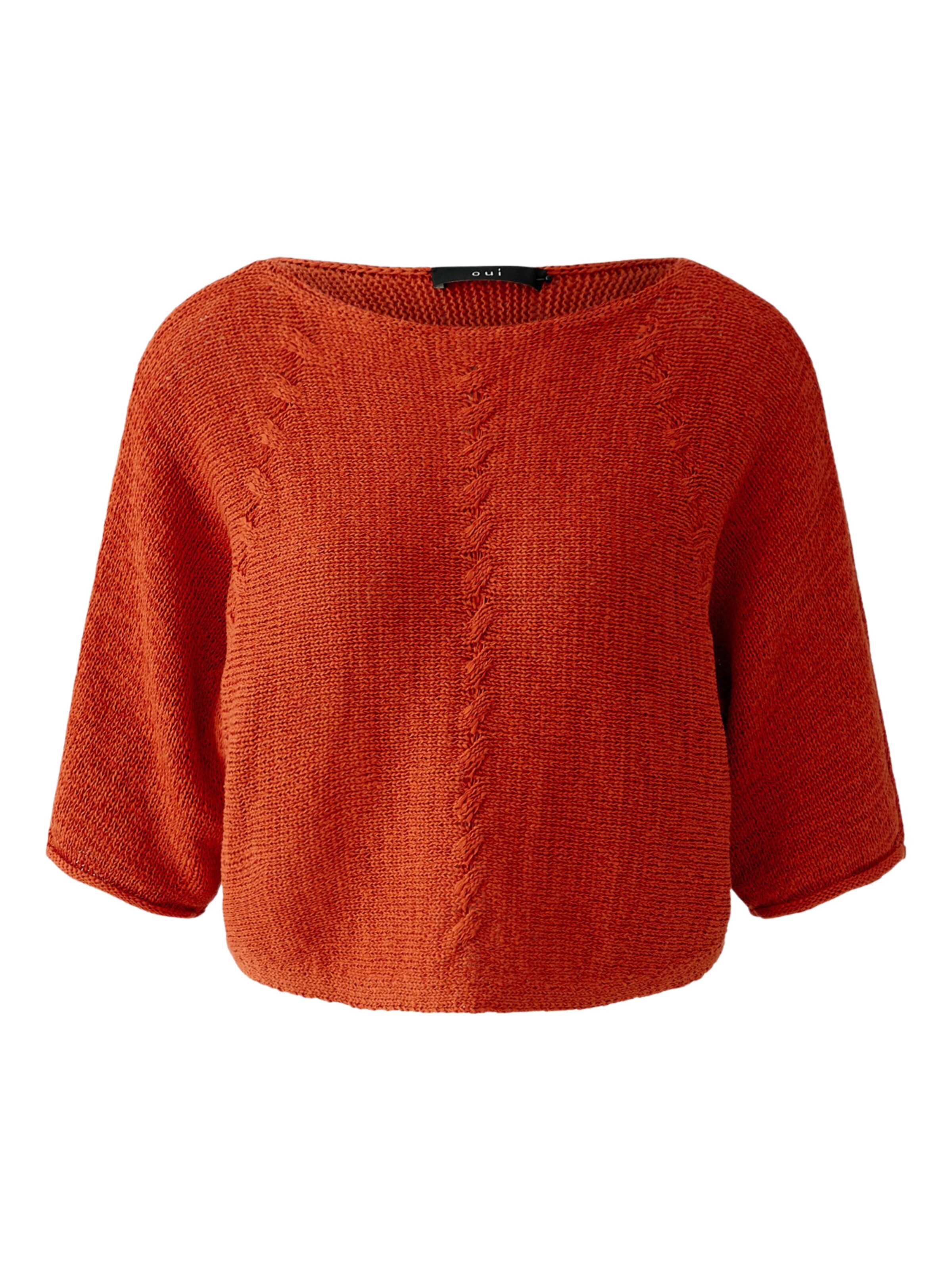 OUI Pullover in Orange: Vorderseite