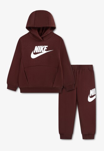 Nike Sportswear Костюм для бега 'CLUB FLEECE' в Коричневый: спереди