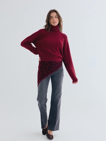 Écharpe SILK & CASHMERE en rouge