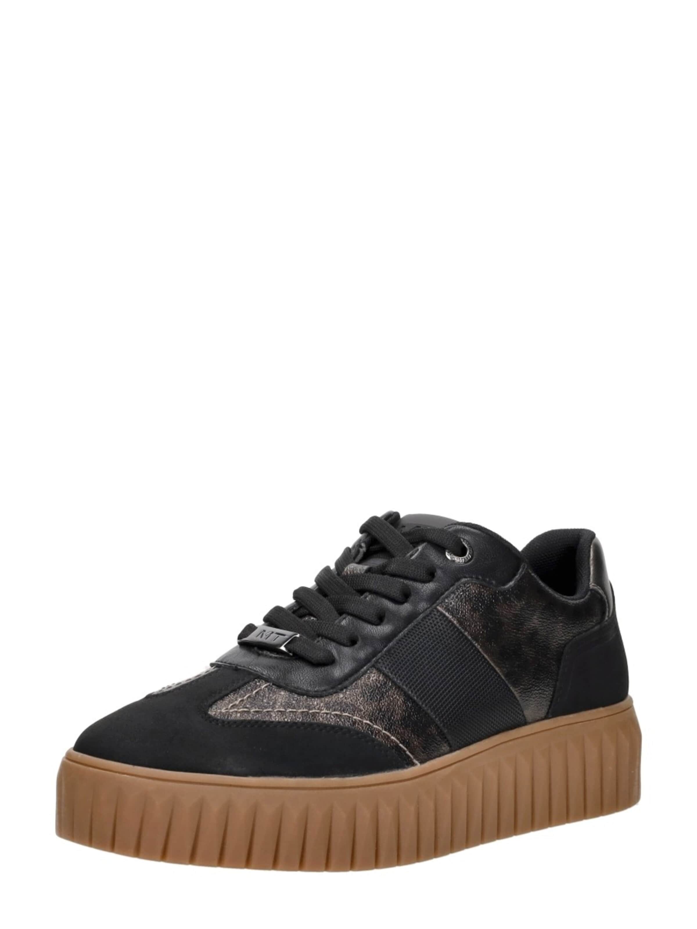 MARCO TOZZI Sneakers laag 'Sneakers Laag' in Zwart