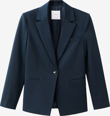 MANGO Blazer 'Boreal' in Blue: front