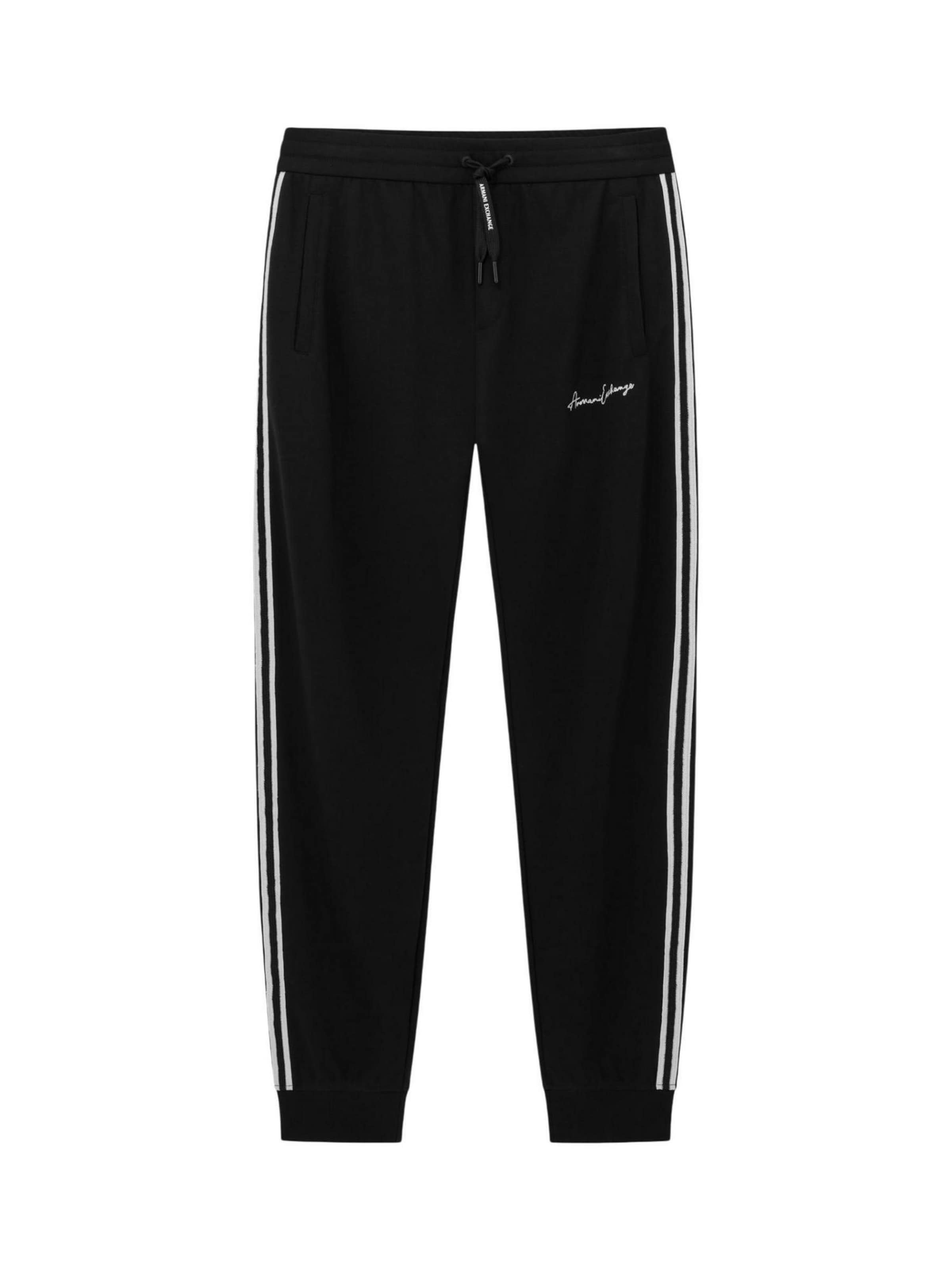 ARMANI EXCHANGE - Pantalón deportivo '8NZPSG Z9N1Z' en negro: frente