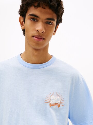 Tommy Jeans Koszulka 'NOVELTY' w kolorze niebieski