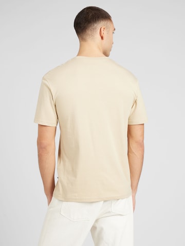 T-Shirt 'GRAND' JACK & JONES en beige