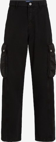 KARL LAGERFELD JEANS Regular Gargohousut värissä musta: etupuoli