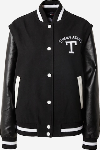 Veste mi-saison Tommy Jeans en noir : devant