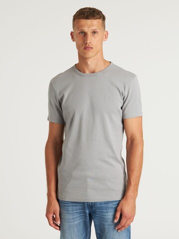 T-Shirt CHASIN' en gris : devant