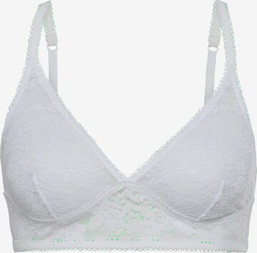 LSCN by LASCANA Triangle Bra in White: front