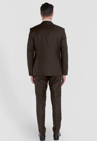 Steffen Klein Slim fit Suit in Brown