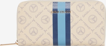 Carlo Colucci Portemonnee 'Elmazi' in Beige: voorkant