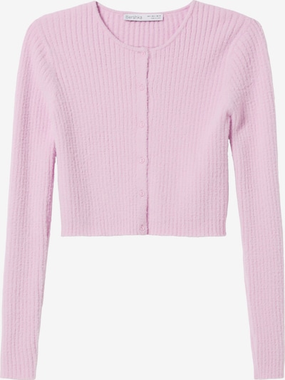 Bershka Cardigan en lilas, Vue avec produit