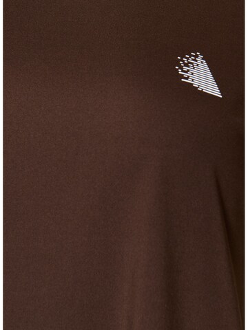 Active by Zizzi - Camisa 'ABASIC' em castanho
