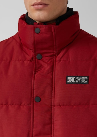 Gilet s.Oliver en rouge