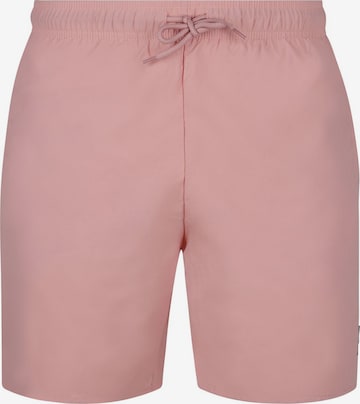 Shorts de bain Lyle & Scott en rose : devant
