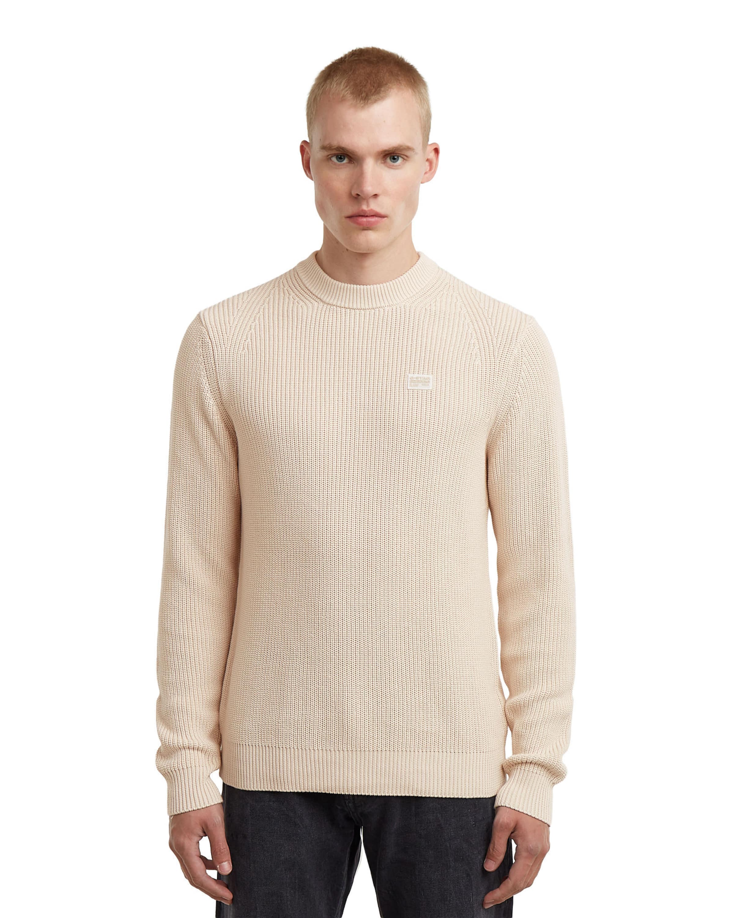 G-STAR Pullover in Weiß: Vorderseite