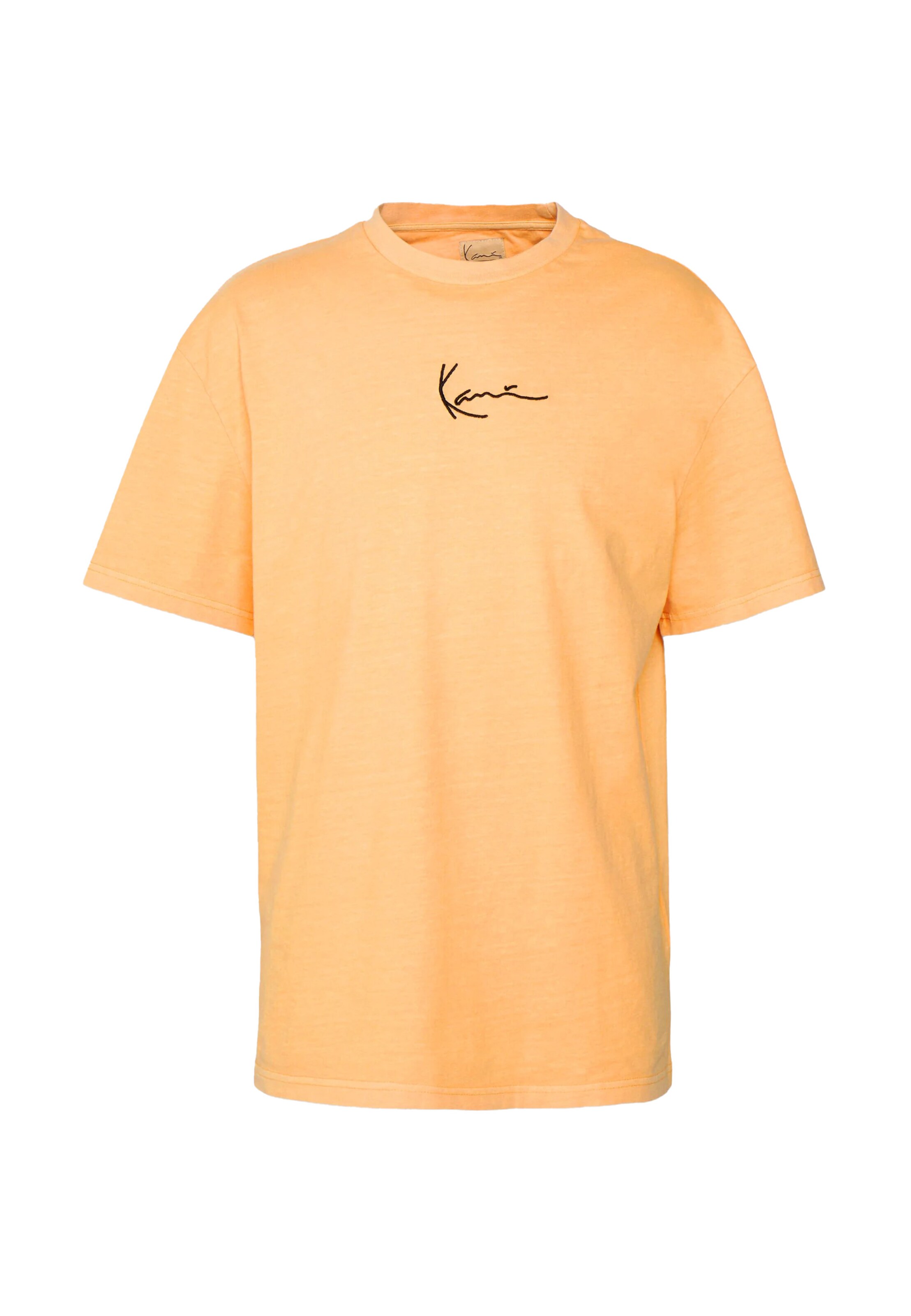 Karl Kani Shirt 'Small Signature' in Orange: Vorderseite