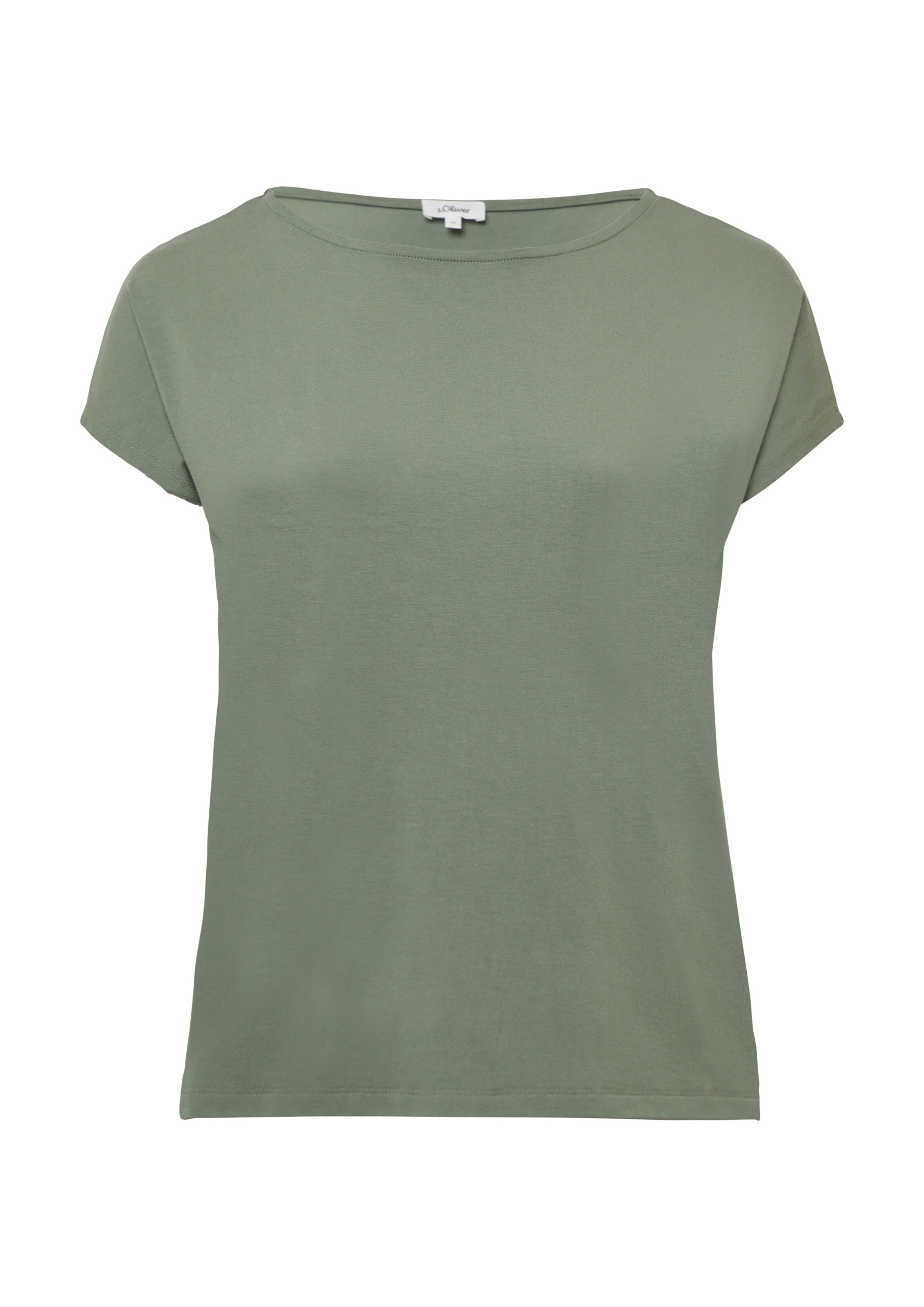 s.Oliver Shirt in Groen: voorkant