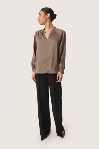 Camicia da donna 'Loana' di SOAKED IN LUXURY in marrone