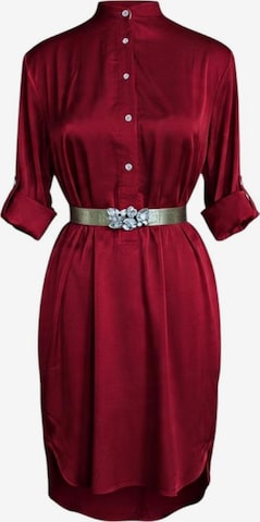 Georgiana Datcu - Túnica 'Royal' em vermelho: frente