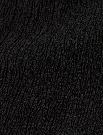 Koton Wide Leg Hose in Schwarz