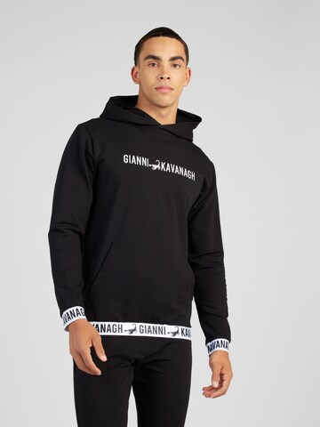 Gianni Kavanagh - Sudadera 'DRIFT' en negro: frente