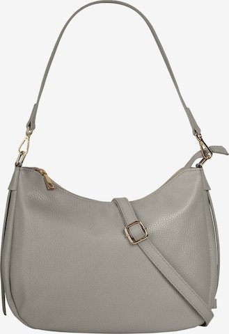 Cluty Crossbody Bag in Grey: front
