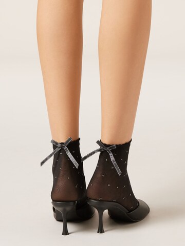 CALZEDONIA Socken in Schwarz