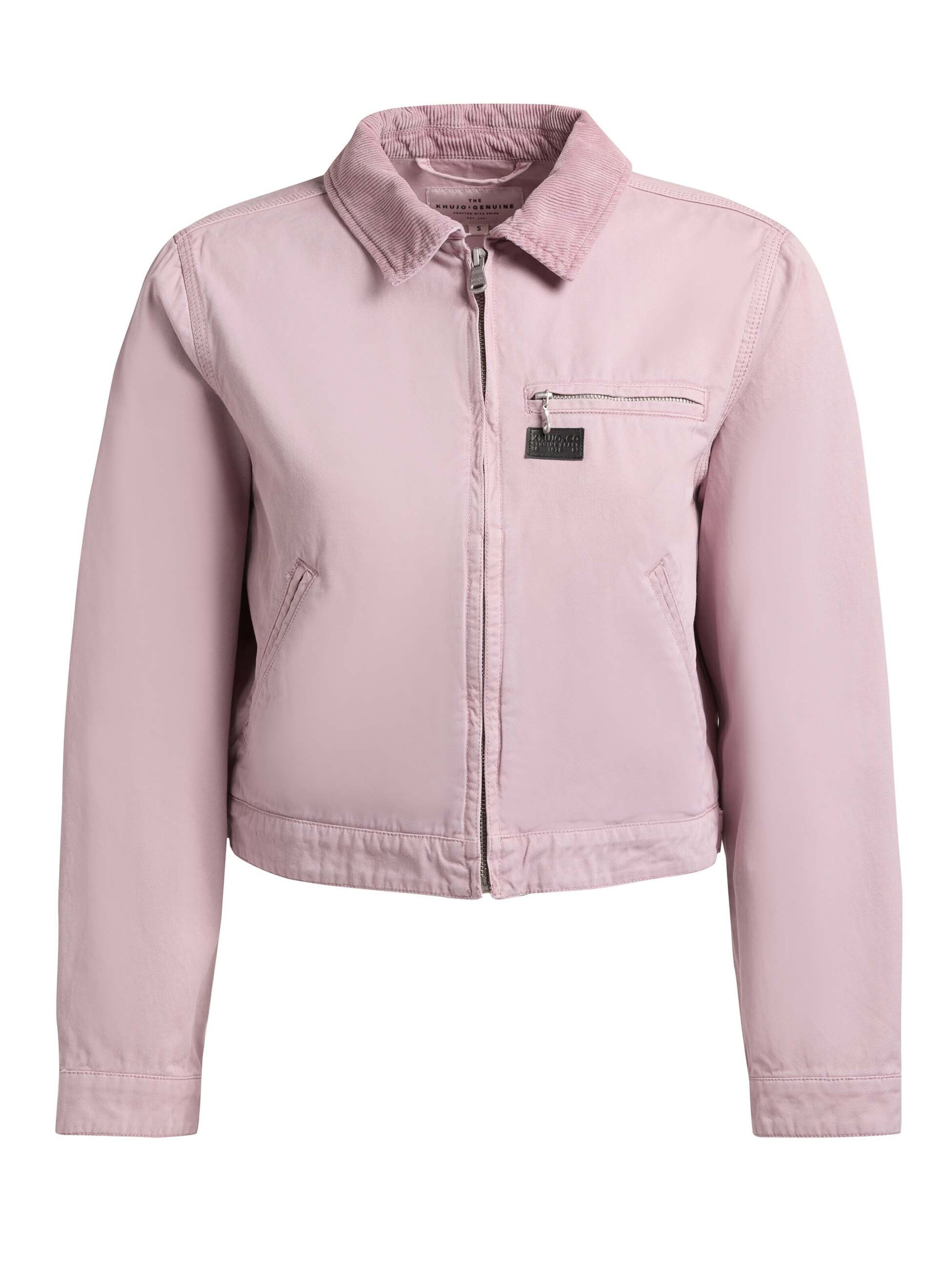 Veste mi-saison 'GEORGIA' khujo en violet : devant