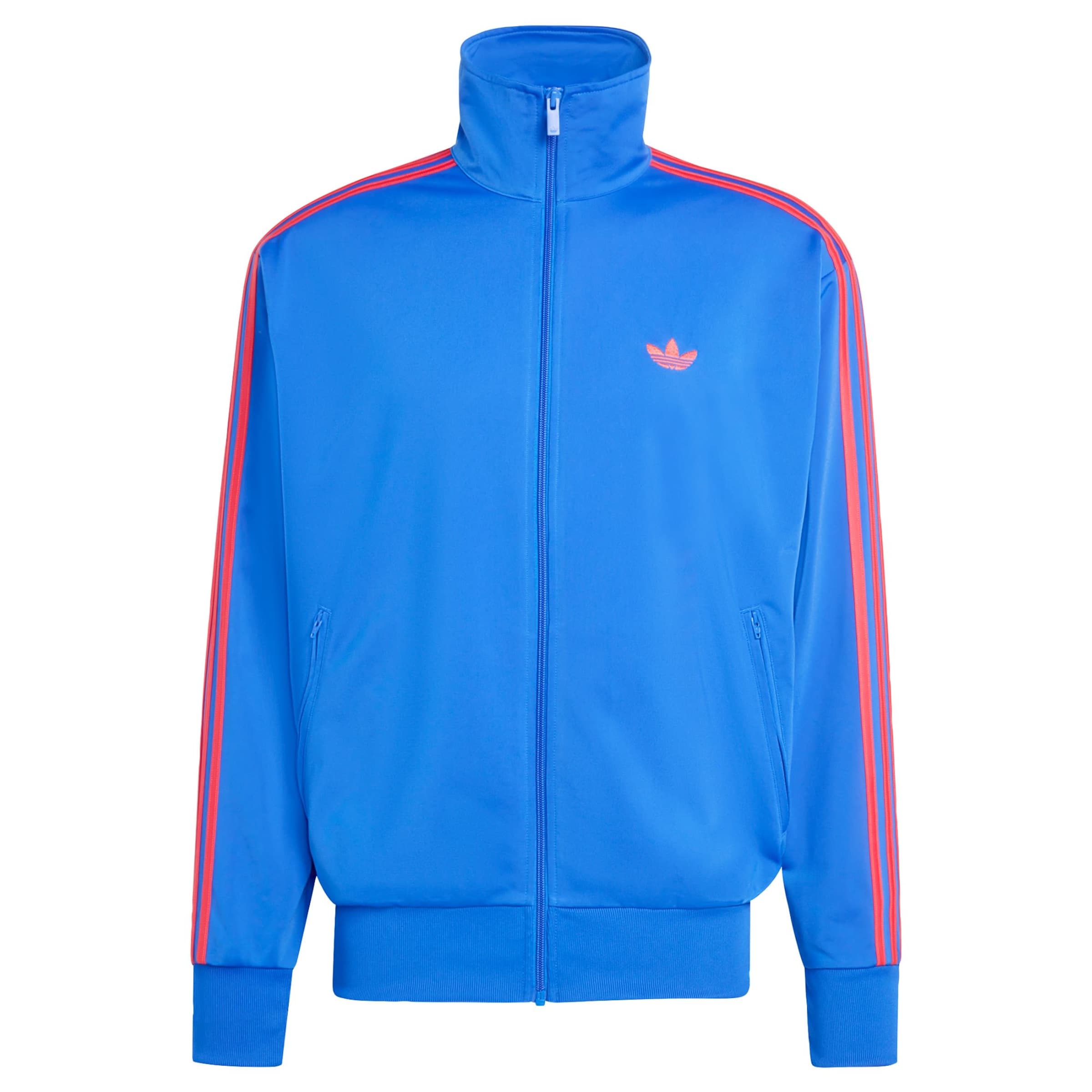 Veste de survêtement 'Firebird' ADIDAS ORIGINALS en bleu : devant