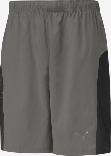 PUMA Sportbroek in de kleur Grijs / Zwart, Productweergave
