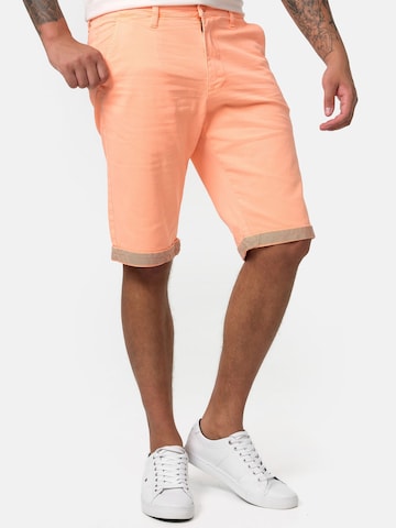 Regular Pantalon chino 'A206' Tazzio en orange