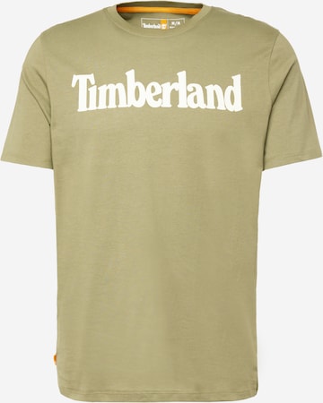 TIMBERLAND Tričko – hnědá: přední strana