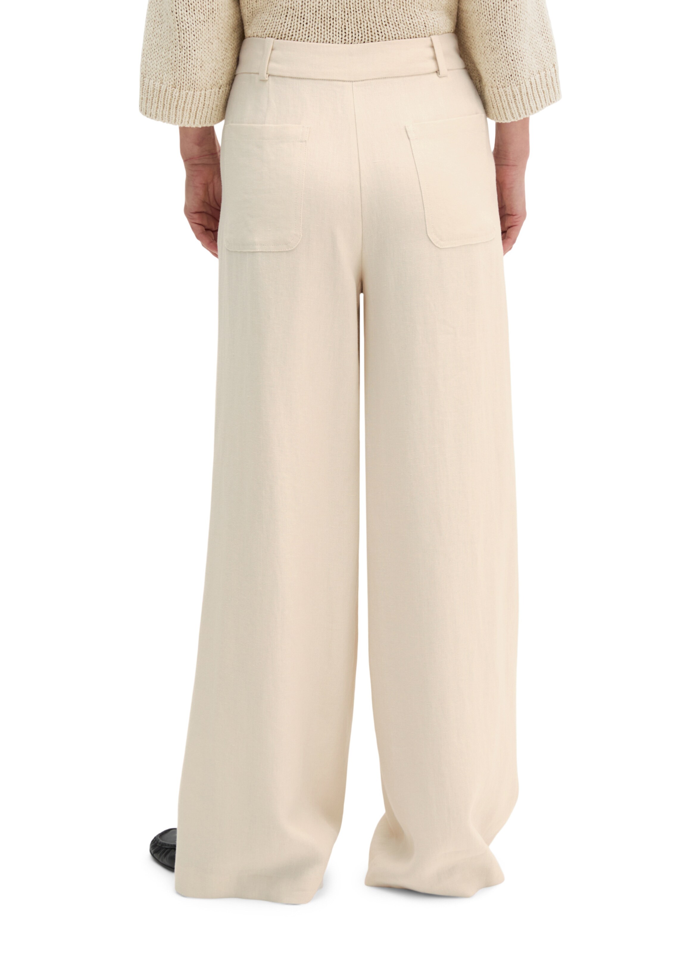 Marc O'Polo Loosefit Broek in Beige