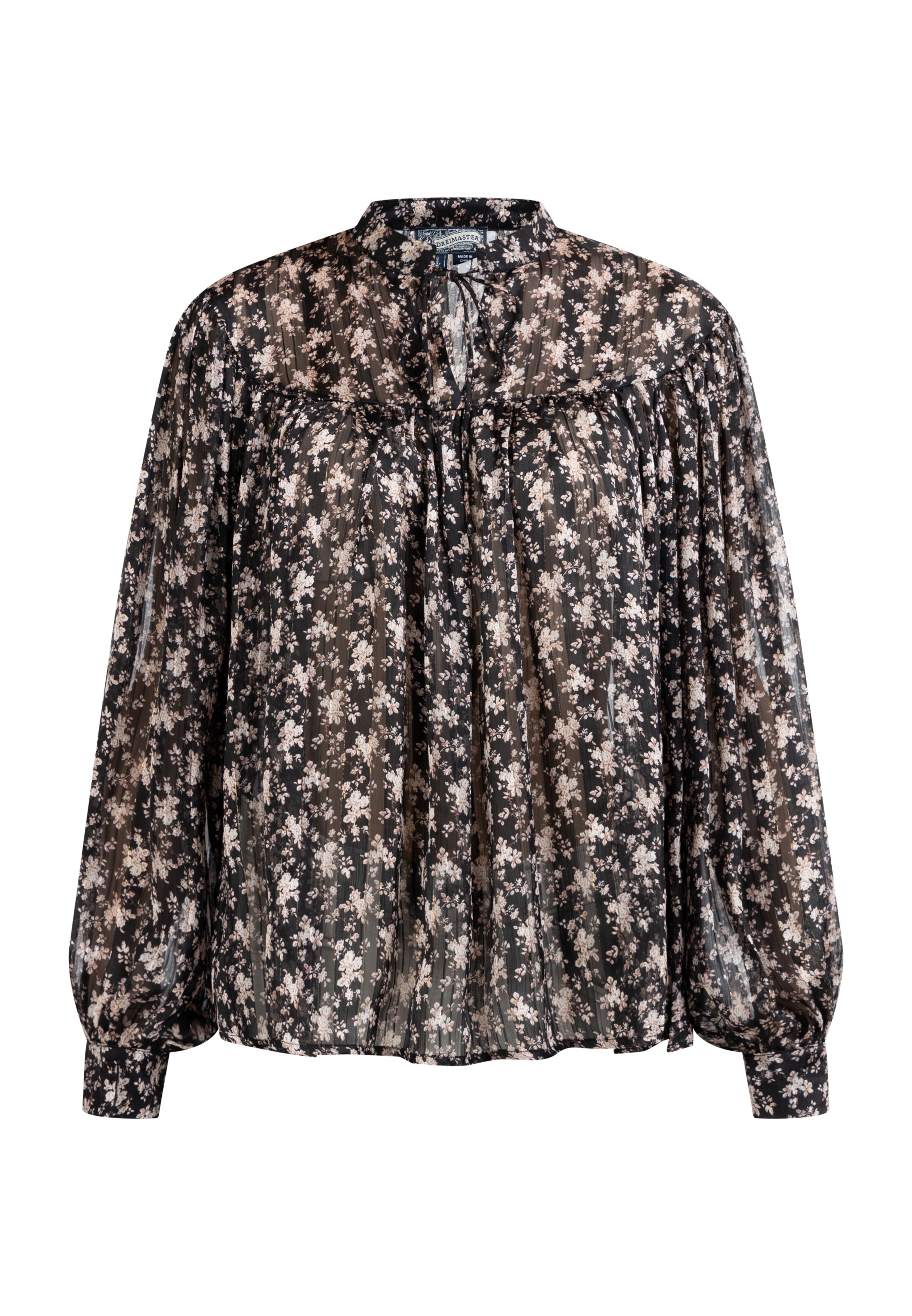 DreiMaster Vintage Μπλούζα σε μαύρο: μπροστά