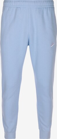 Nike Sportswear Kalhoty 'Club Fleece' – modrá: přední strana