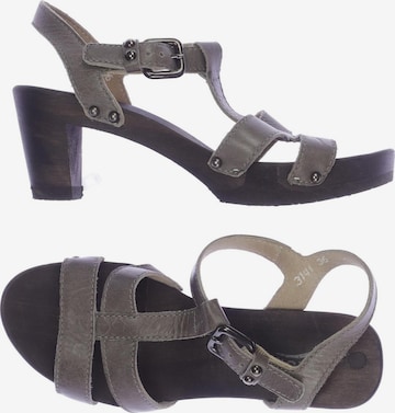 SOFTCLOX Sandalen 36 in Grau: predná strana