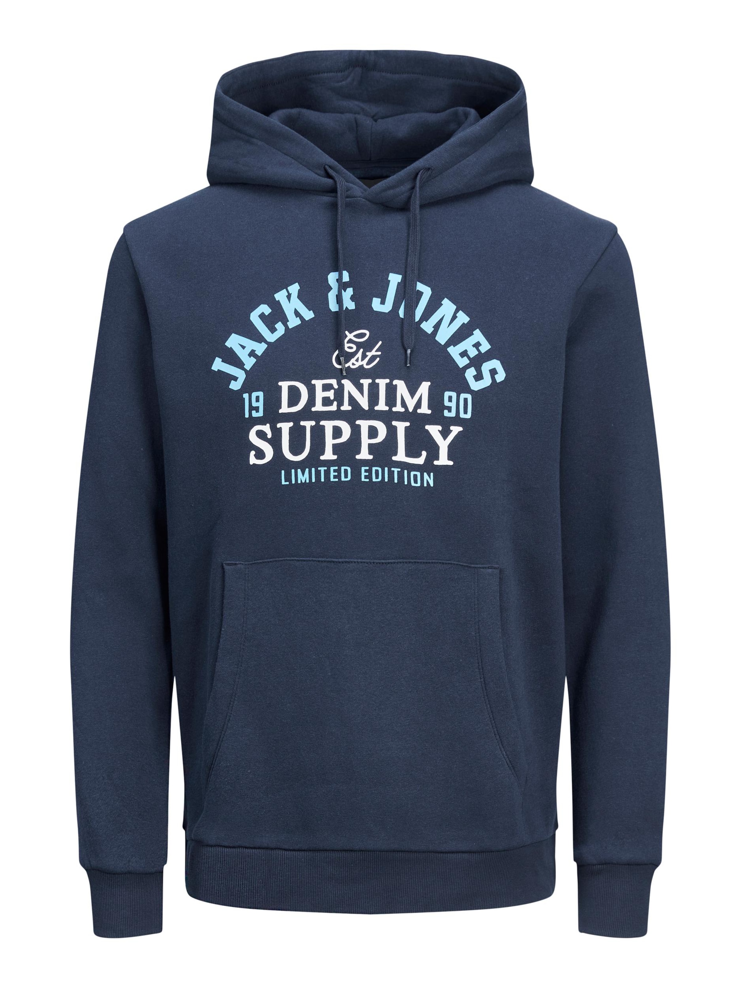 JACK & JONES Sweatshirt in Blue: front