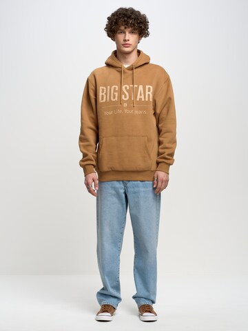 BIG STAR Sweatshirt 'ASHLYNO' in Bruin