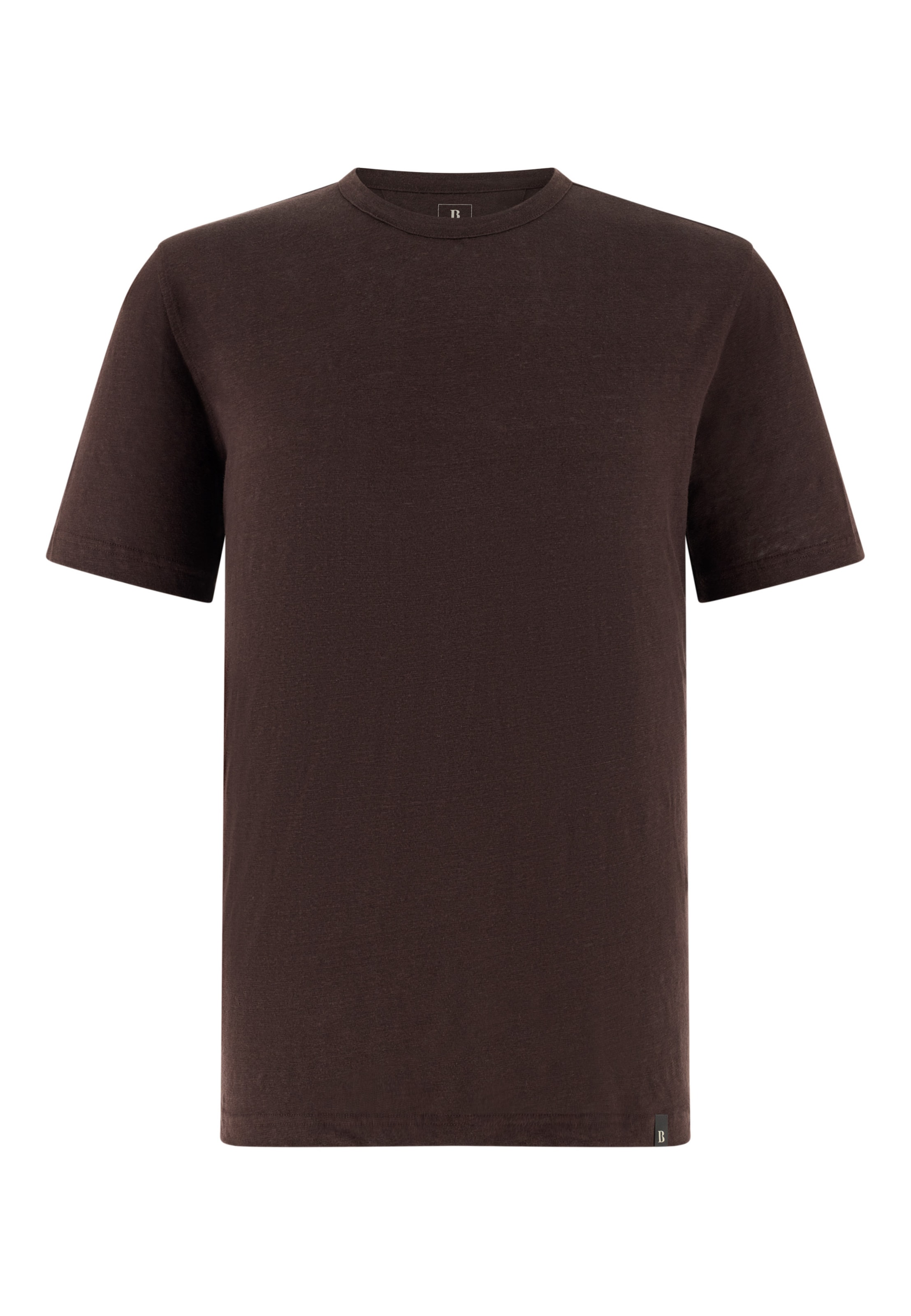 Boggi Milano Shirt in Bruin: voorkant