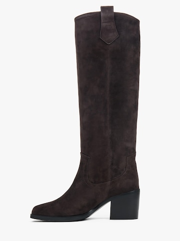 Estro Cowboylaarzen '5625-6' in Bruin: voorkant