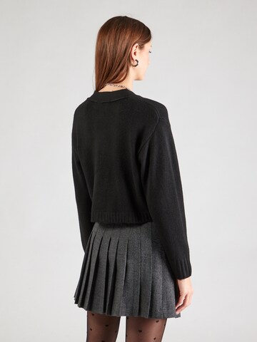 Miss Selfridge Knit cardigan in Black