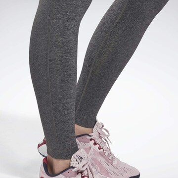 Reebok Skinny Workout Pants in Grey