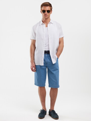 BIG STAR Regular Shorts 'Tem' in Blau