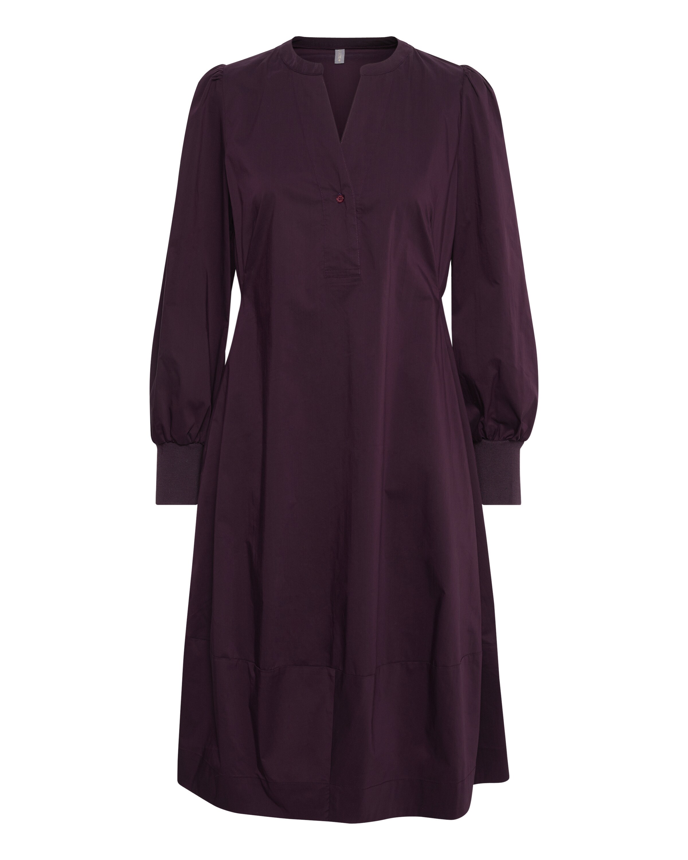 CULTURE Jurk 'Antoinett' in de kleur Donkerlila, Productweergave