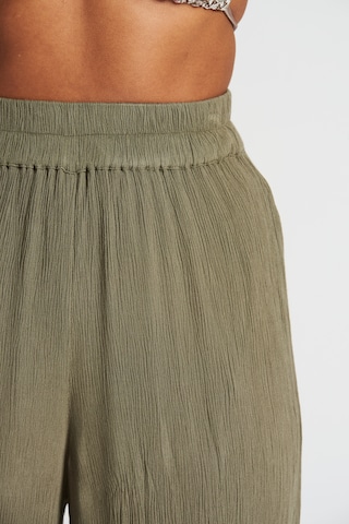 Loosefit Pantalon South Beach en vert