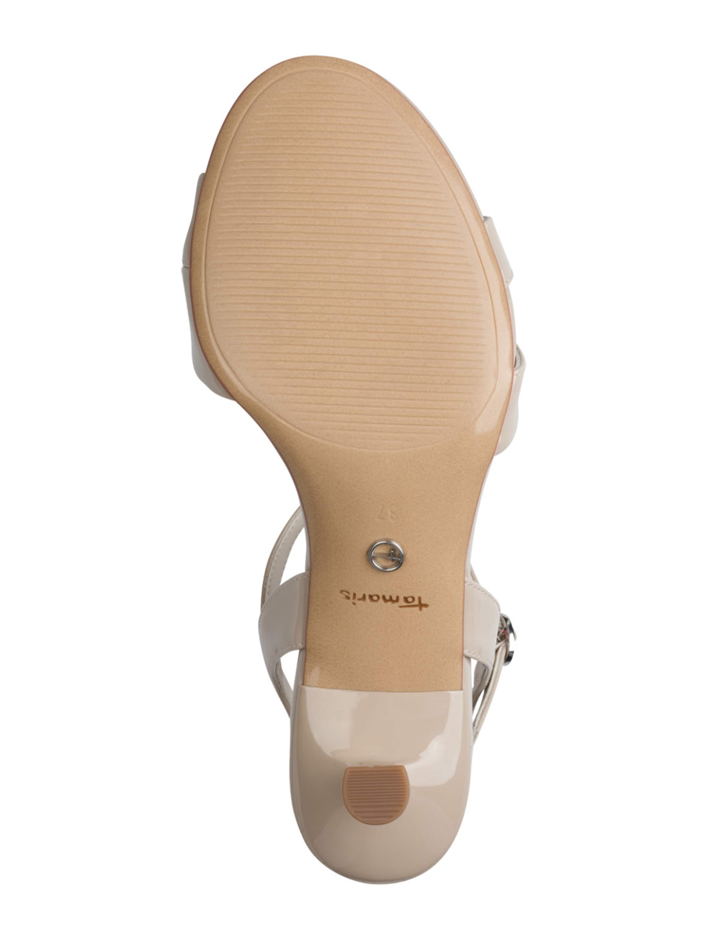 Tamaris Sandaler med rem i beige