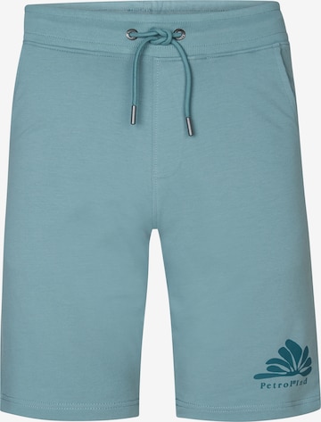 Petrol Industries Loose fit Trousers 'Turtlebay' in Blue: front